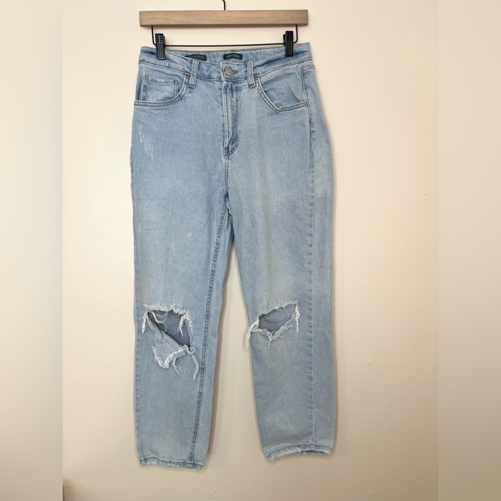 WILD FABLE Super High Rise Tapered Light Wash Jeans Target | 8